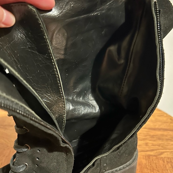 Italian-made Barely Worn Combat-Style Boots - Picture 7 of 8